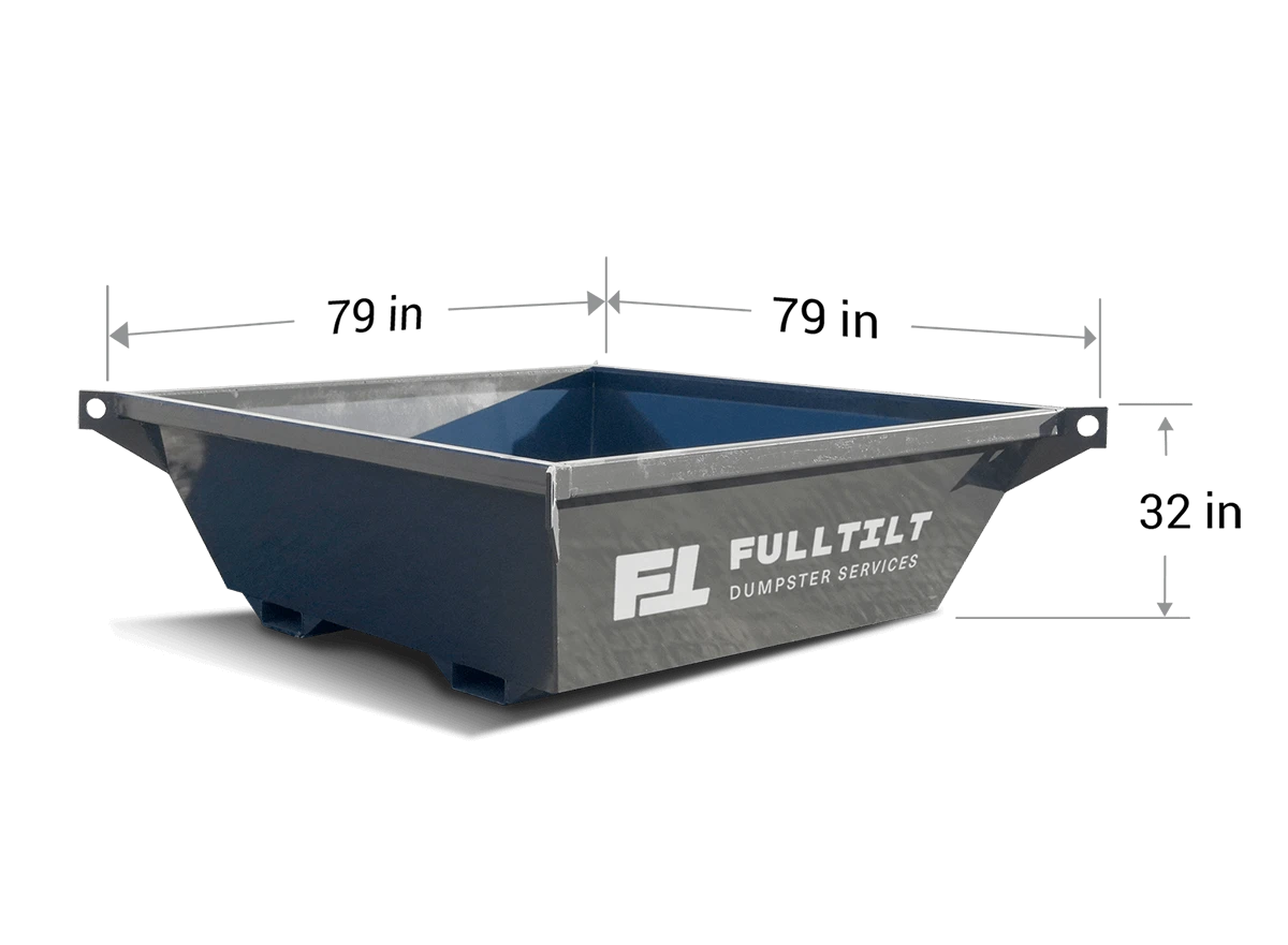 Full Tilt 2-yard concrete washout pan