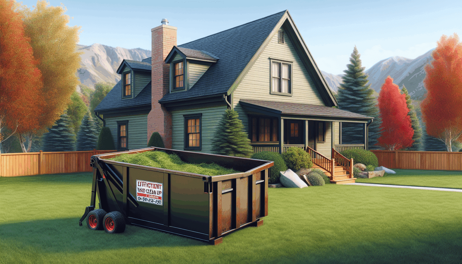 You are currently viewing Efficient Yard Clean Up with Dumpster Rentals
