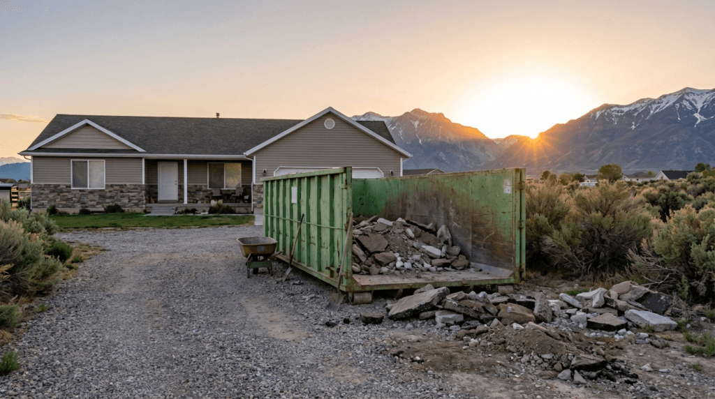 Read more about the article Hassle-Free Concrete Removal with Dumpster Rentals