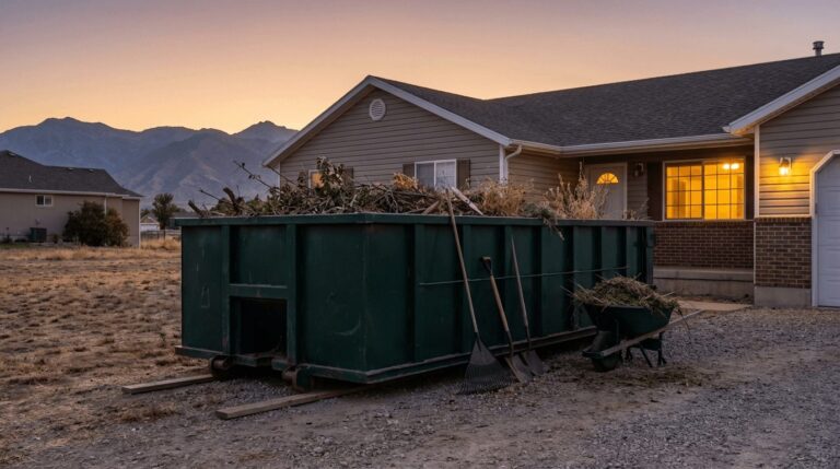 Read more about the article Yard Waste Dumpster Rental Guide for Utah Cleanups